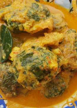 Daun Singkong Bumbu Rujak