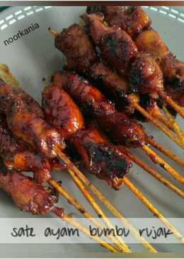 Sate Ayam Bacem Pedas