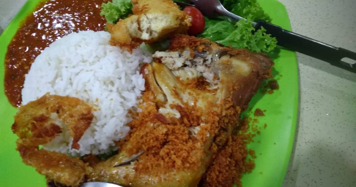 Resep Pecel ayam rumahan oleh Evinida - Cookpad