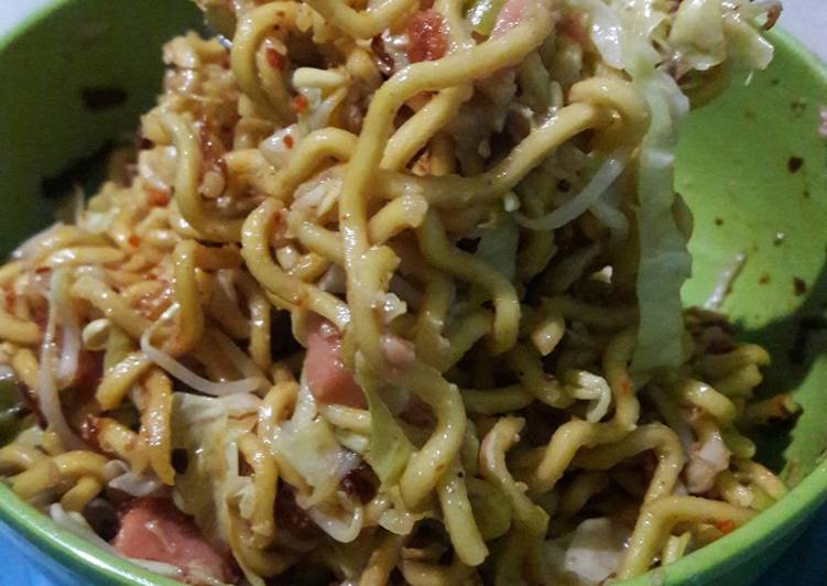 cara membuat Mie goreng jawa