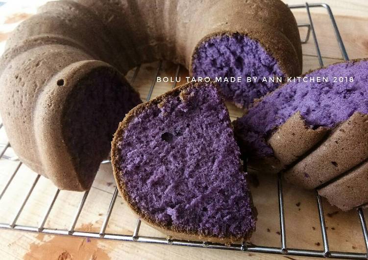 Resep Bolu Taro #beranibaking Dari falen ann