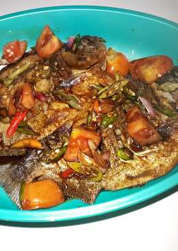 Bawal goreng sambal kecap