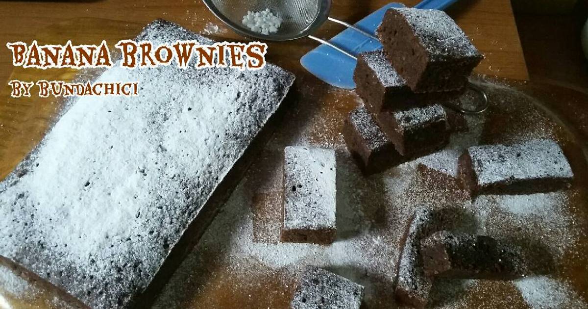 Resep Banana Brownies Resep Banana Brownies