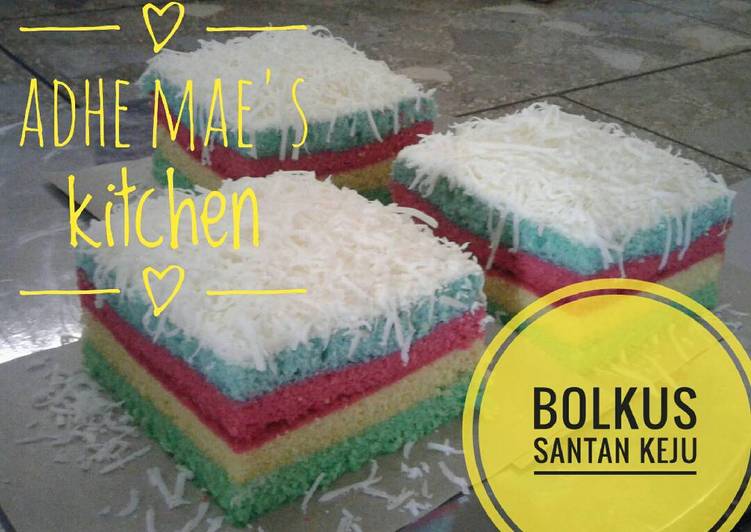 gambar untuk resep makanan Bolu Kukus Santan Pelangi