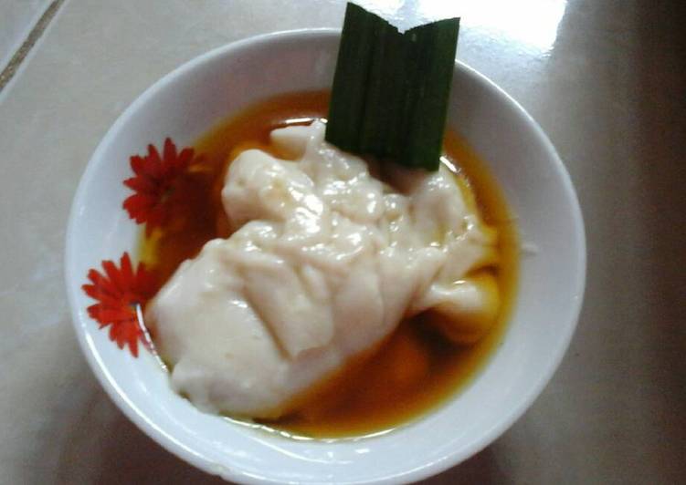 resep lengkap untuk Bubur sumsum