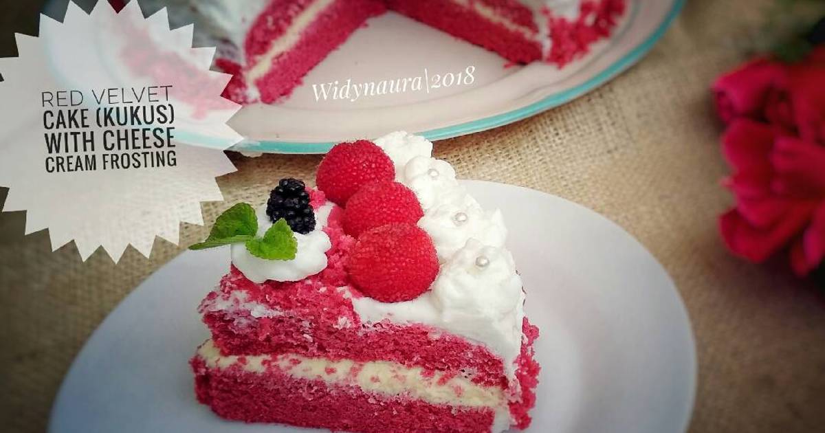 85 Resep Red Velvet Dengan Cream Cheese Frosting Enak Dan Sederhana