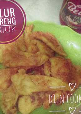 Telur goreng crispy