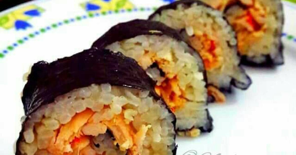 Resep Sushi Ayam Sambal Matah ala Novhiesnotes