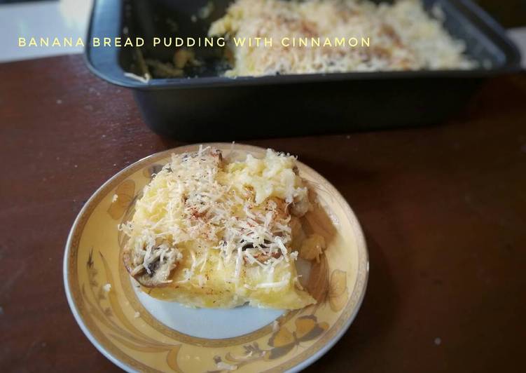 Resep Banana Bread Pudding with Cinnamon Karya dapurmikha