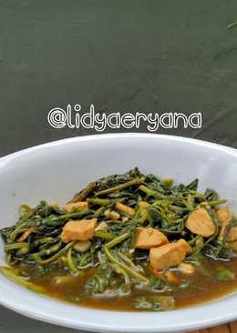 Cah kangkung ayam