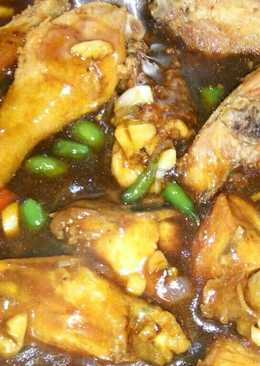 Ayam Kecap Pedas Sederhana (untuk yang punya bahan terbatas)