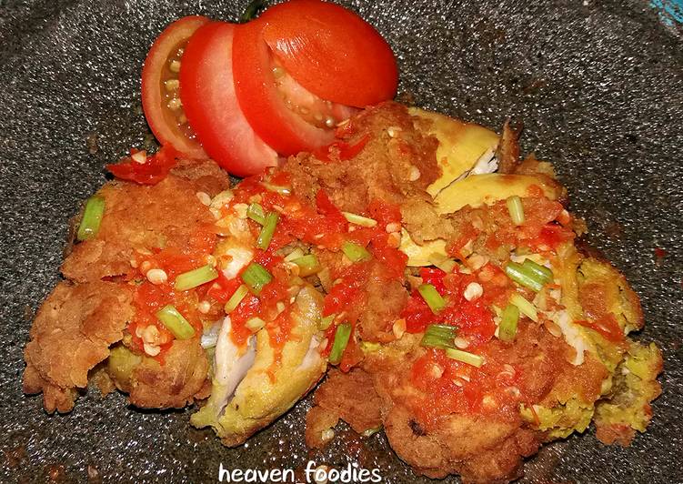  Resep  Ayam  Ungkep  Geprek  oleh Nurjannah1412  Cookpad