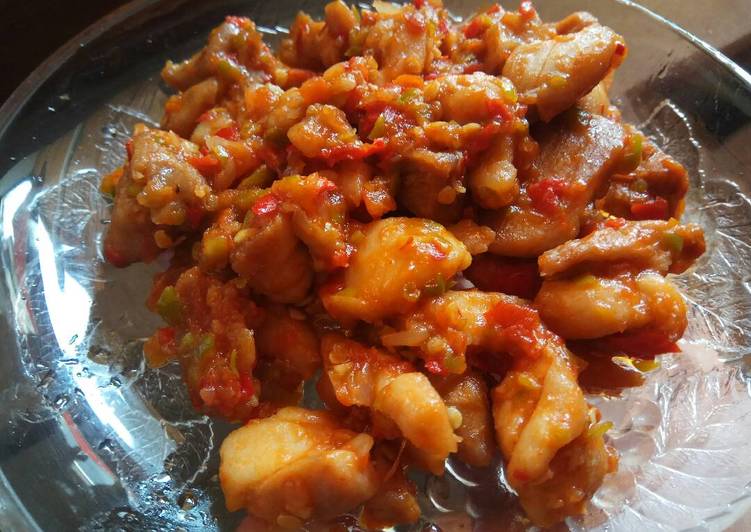 gambar untuk resep Ayam sambal