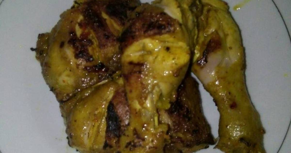 Resep Ayam bakar bumbu padang ala Esy Handono