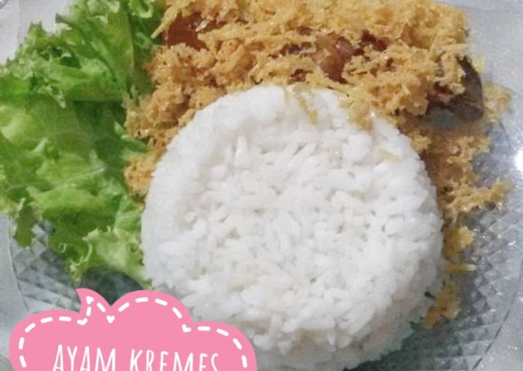 resep makanan 19. Ayam Kremes