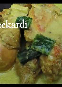 Opor ayam biasa