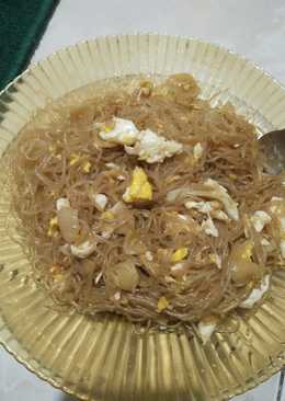 Bihun kecap makaroni