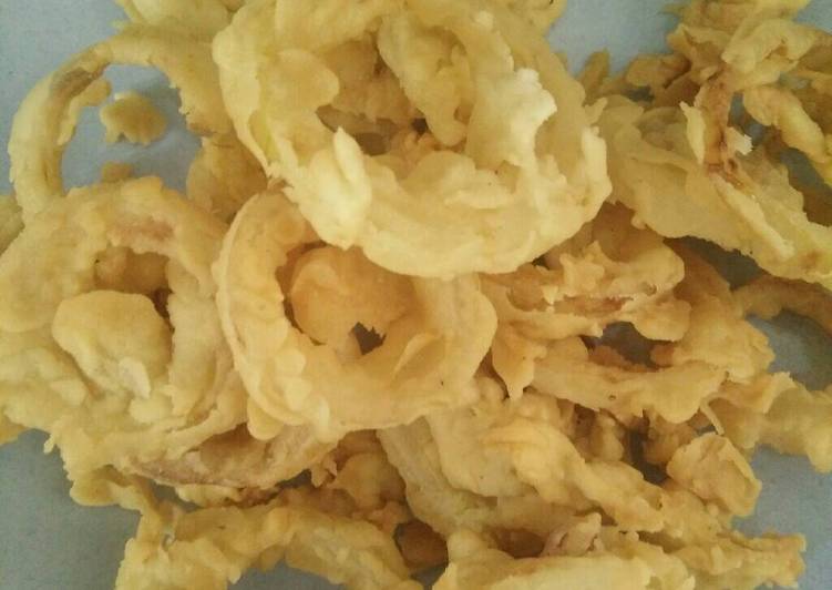 resep makanan Onion ring