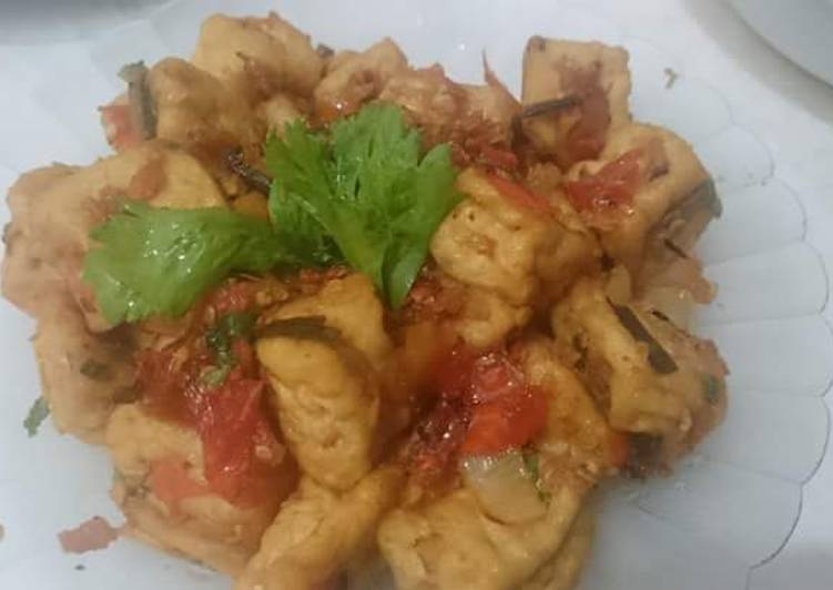 resep makanan Tahu mercon f&zfoods