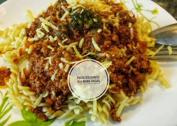 gambar untuk resep makanan Pasta Bolognese Pedas