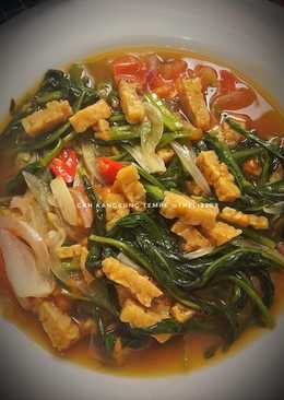 Cah kangkung tempe