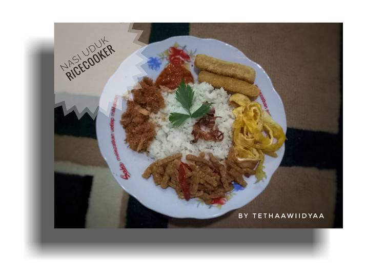 cara membuat Nasi Uduk / Sego Gureh Ricecooker #67 #bikinramadanberkesan