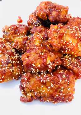 Ayam goreng korea (spicy korean chicken)