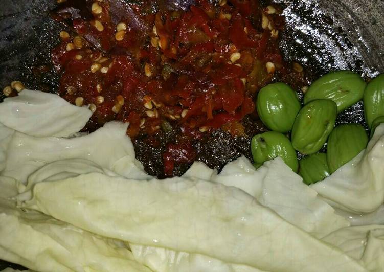 resep makanan Sambal Terasi Mentah