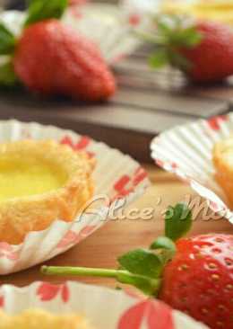 Puff Egg Tart Crispy