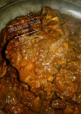 Semur daging santan nyemek enak