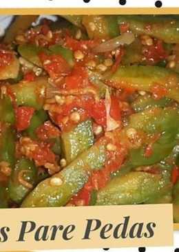 Tumis Pare Pedas (Sambel Teri)