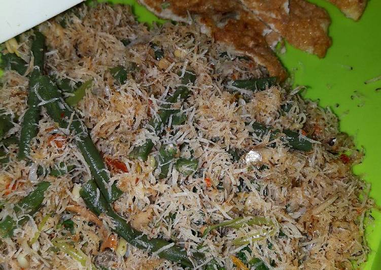 cara membuat Urap Sayur