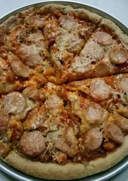 Pizza gandum yummy.