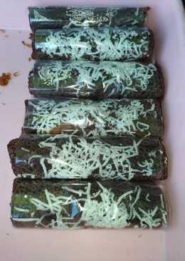 Dadar gulung pisang coklat