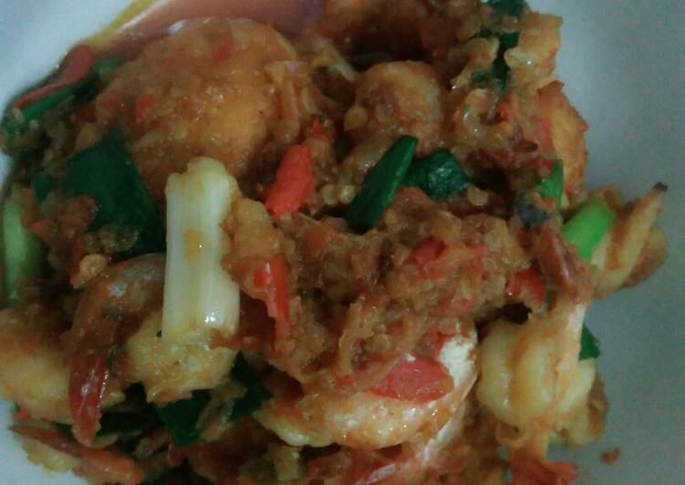  Resep  Udang  Telur  Balado oleh sinta boendanya athar Cookpad