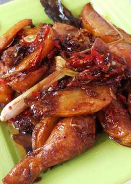 Ayam Kecap manis pedas