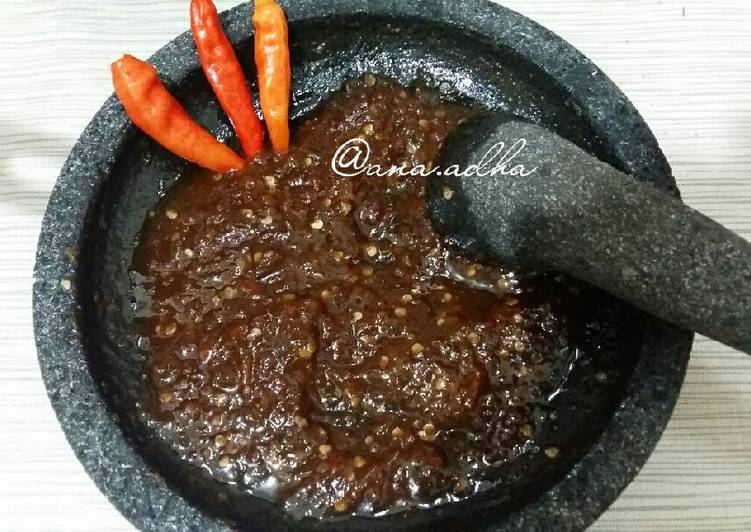 resep makanan SambeL Brambang Asem Pedas Ala Jawa