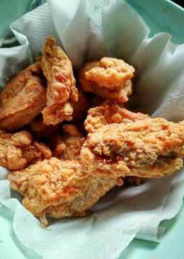 Crispy fried chicken