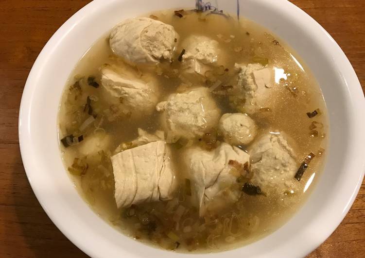 gambar untuk resep Sup Baso Tahu