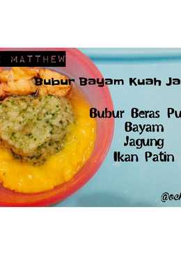 Bubur Bayam Kuah Jagung