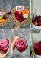 Healthy Jus (Buah Bit, Wortel, Lemon dan Madu)