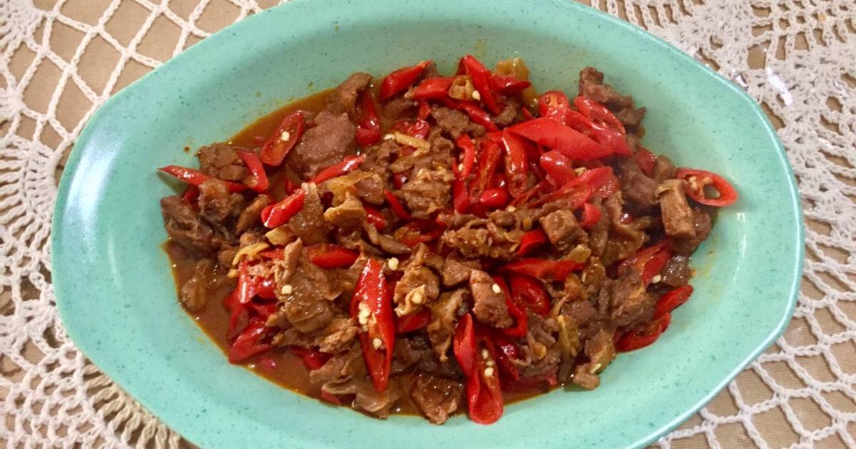 362 resep sambal goreng daging enak dan sederhana Cookpad