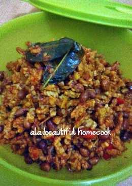 Orek Tempe, Teri, Kacang