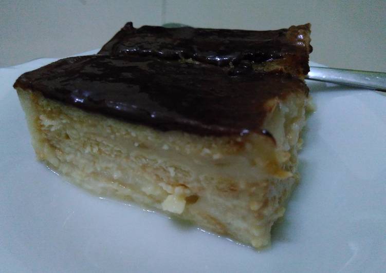 gambar untuk resep makanan Puding Cracker Eclair Cake untuk Dessert
