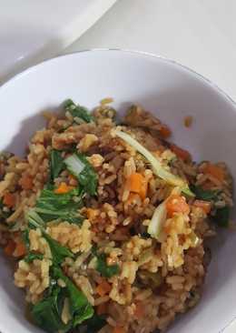 Nasi goreng rice cooker