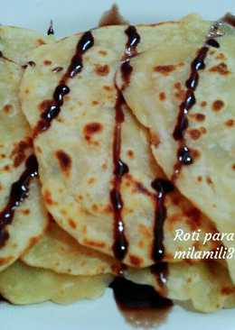 Roti parata siram coklat (recook)