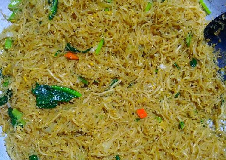 Resep Bihun Jagung Goreng mix Mi Kuning By geads