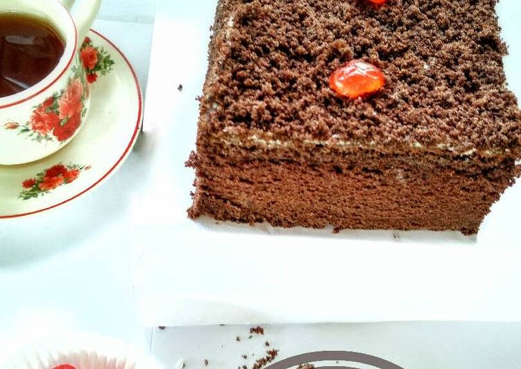 resep Sponge Cake Coklat Lembut