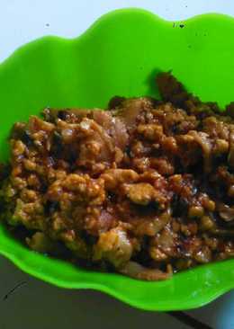 Orak arik Telur Jamur Asam Manis