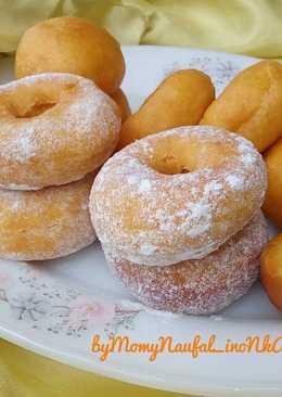 Donat Ubi kuning tanpa cetakan